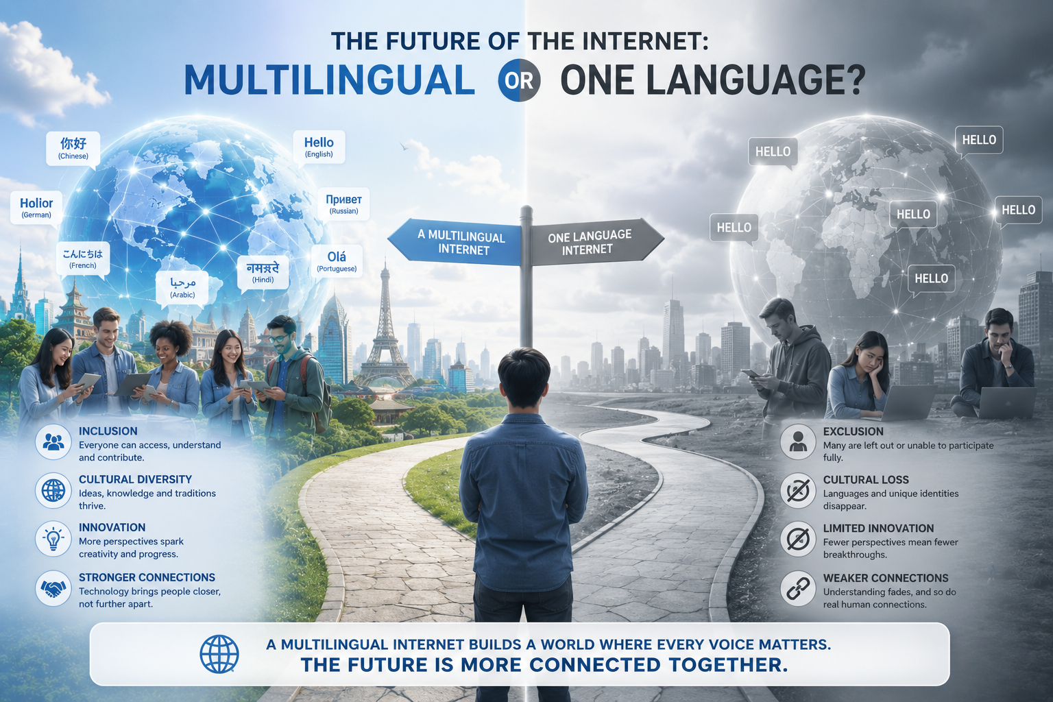 Will the Future of the Internet Be Multilingual or Shared Through One ...