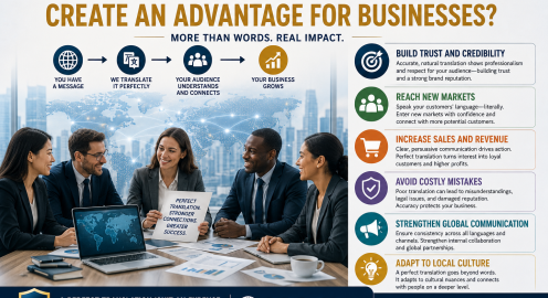 How Does a Perfect Translation Create Competitive Advantages for Businesses?