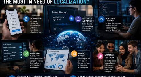 Why Is Technology the Industry That Needs Localization the Most Today?