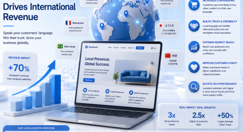 How Website Localization Impacts Global Revenue