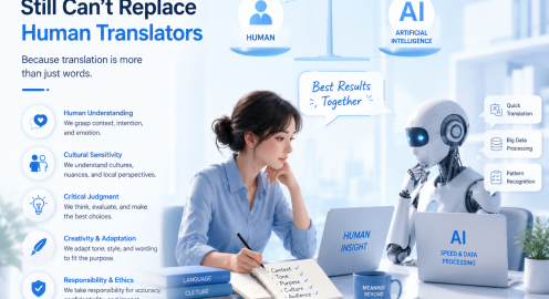 Why AI Still Cannot Fully Replace Human Translators?