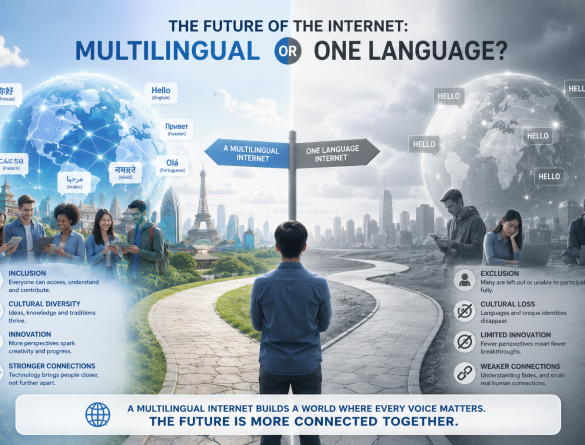 Will the Future of the Internet Be Multilingual or Shared Through One Common Language?