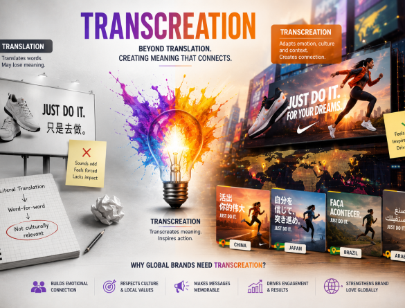 Transcreation là gì và vì sao thương hiệu toàn cầu cần nó?