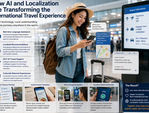 How AI and Localization Are Reshaping International Travel Experiences