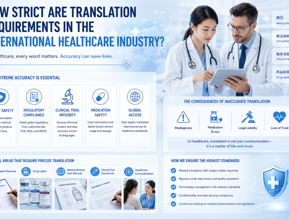 How Strict Is Translation in the International Healthcare Industry?