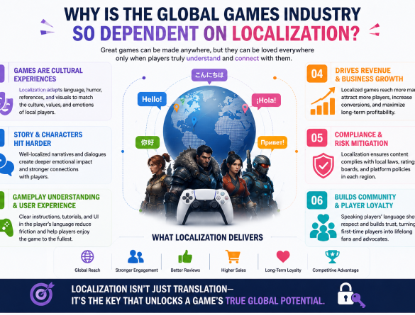 Why Does the Global Gaming Industry Depend So Heavily on Localization?