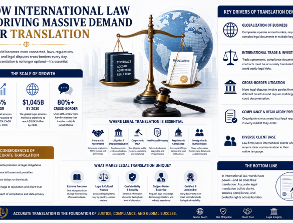 How Is International Law Creating Massive Demand for Translation Services?