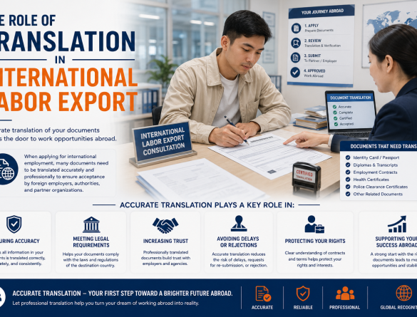 The Role of Translation in International Labor Export