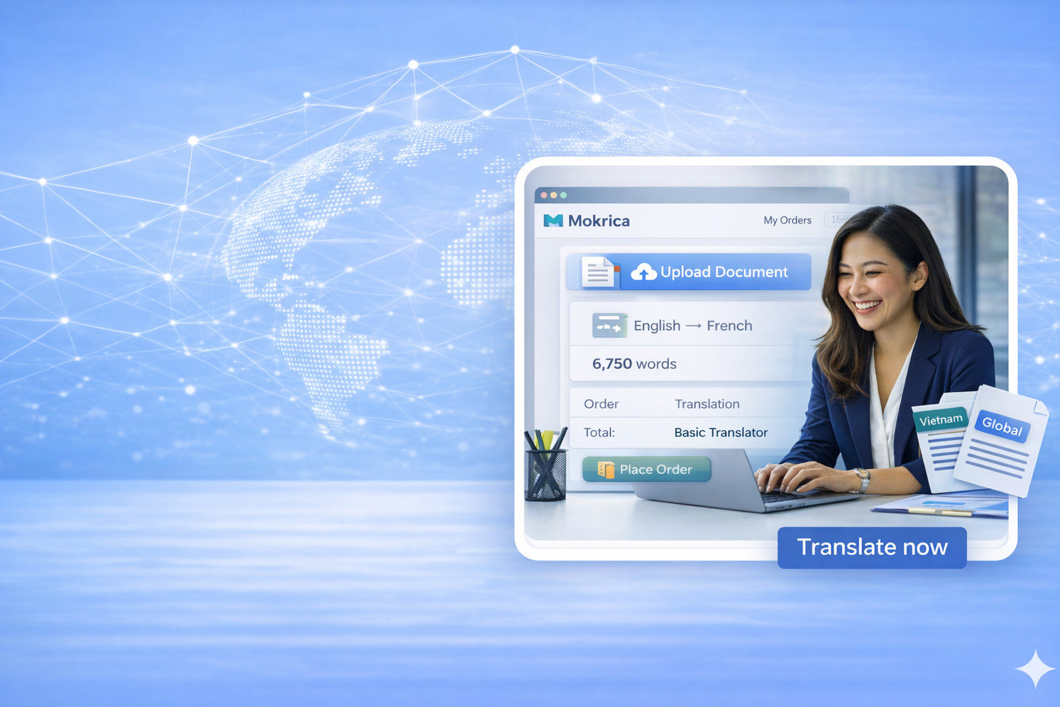 Dịch thuật nhanh, chính xác với báo giá tức thì