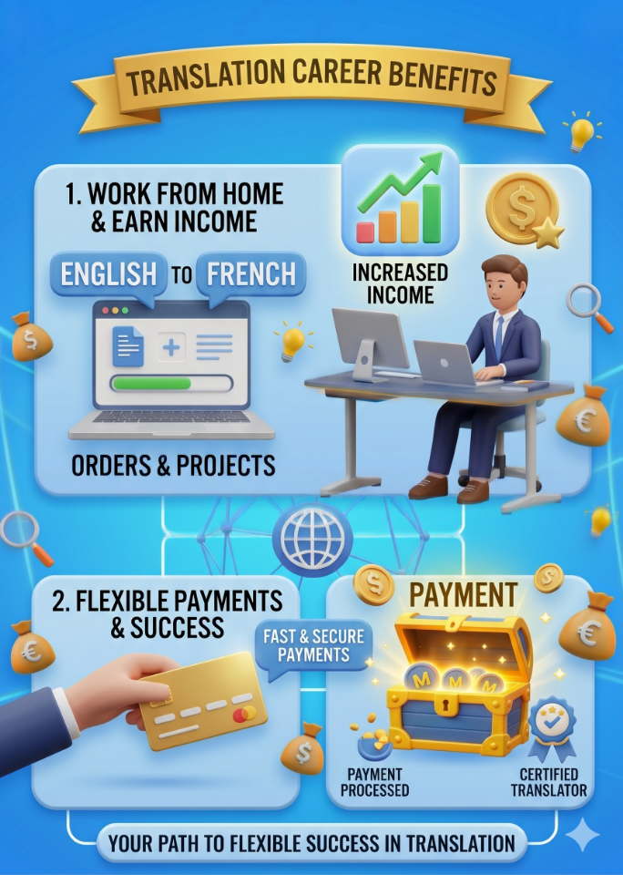 Lợi ích Kênh Mokrica dành cho dịch giả